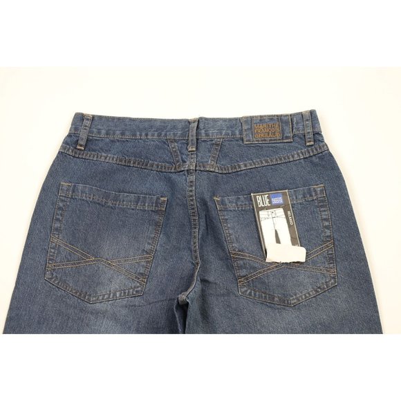 NOS Vtg 90s Marithe Francois Girbaud Mens 32x32 Baggy Relaxed Fit Wide Leg Jeans - Picture 8 of 11